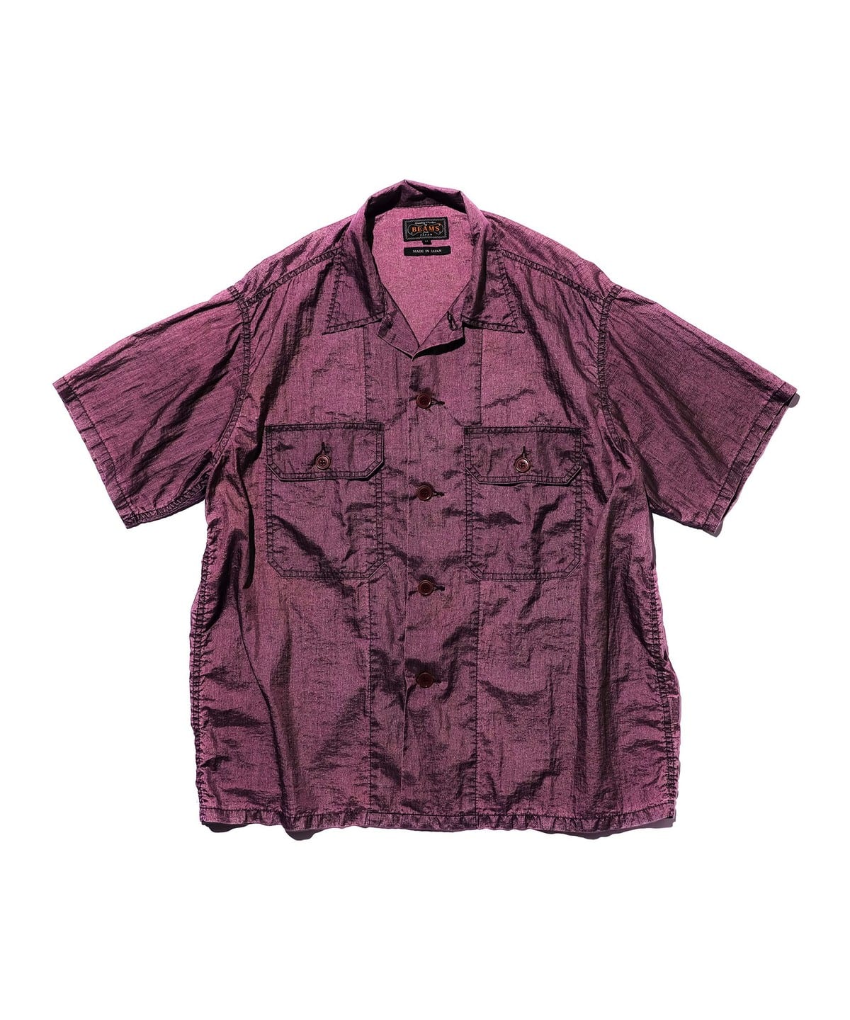 BEAMS PLUS（ビームス プラス）MIL-SHT Nylon Rip stop Pigment Dye 