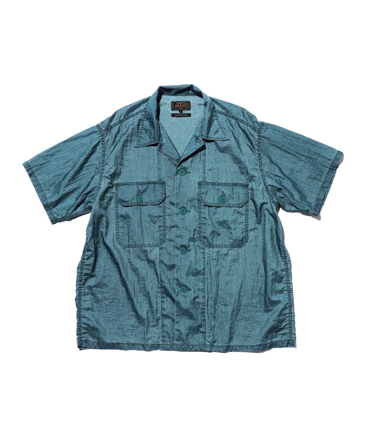 BEAMS PLUS（ビームス プラス）MIL-SHT Nylon Rip stop Pigment Dye 