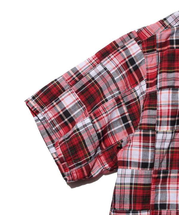 BEAMS PLUS（ビームス プラス）B.D. Pullover Classic-fit Patchwork