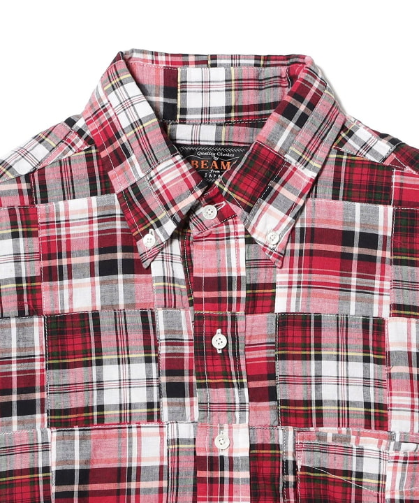 BEAMS PLUS（ビームス プラス）B.D. Pullover Classic-fit Patchwork