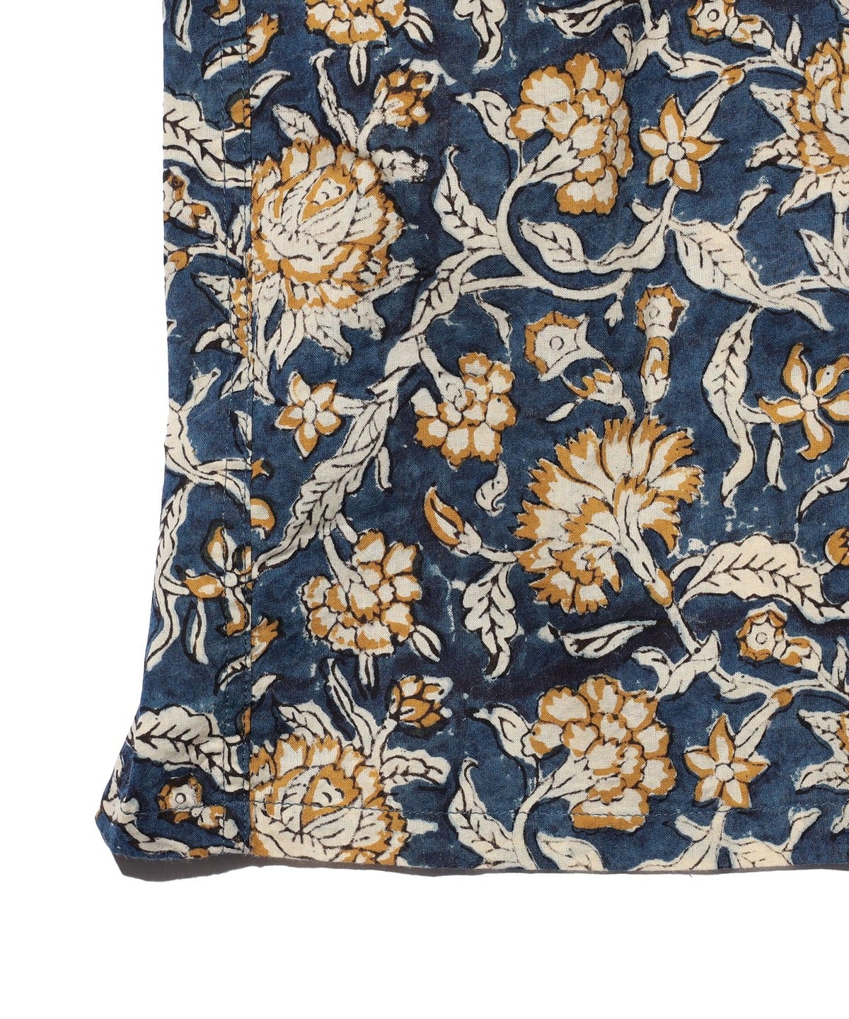 BEAMS PLUS（ビームス プラス）Open Collar Block Print ①（シャツ