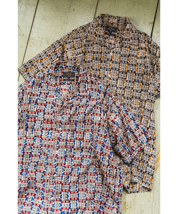 Open Collar Block Print (3)