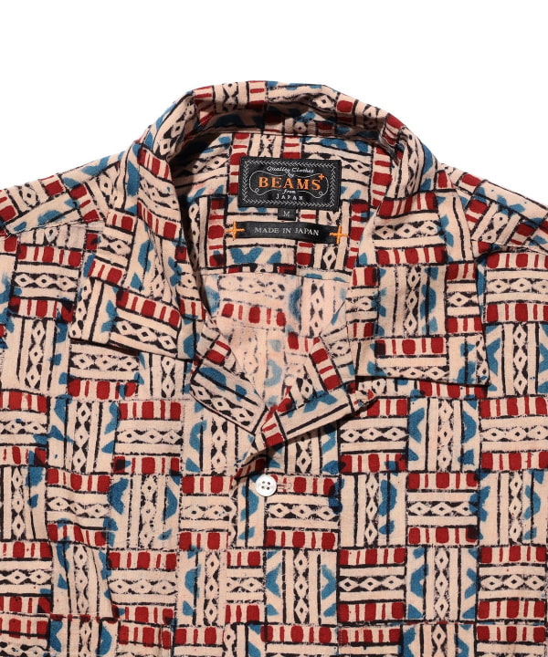 Open Collar Block Print (3)