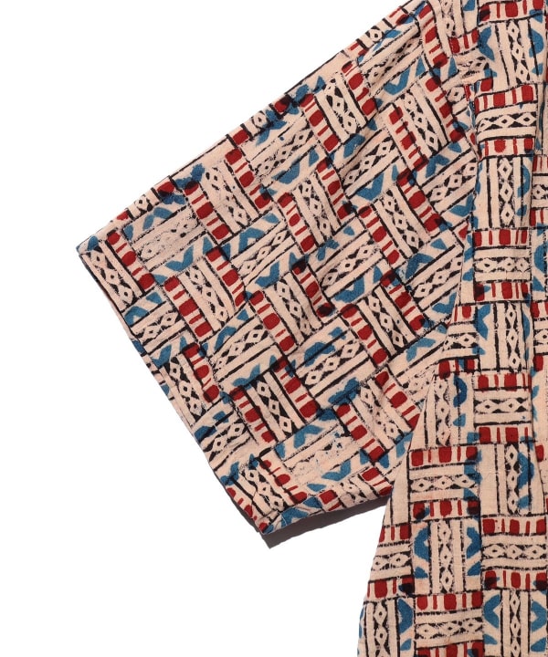 Open Collar Block Print (3)
