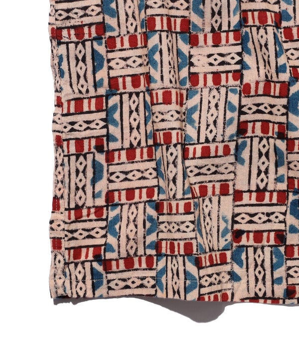 Open Collar Block Print (3)