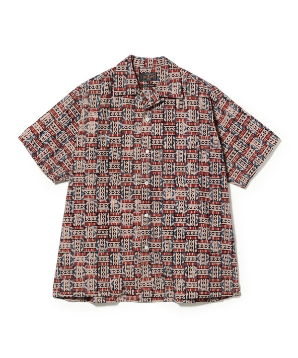 Open Collar Block Print (3)