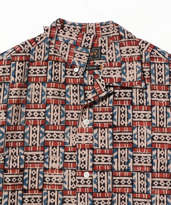 Open Collar Block Print (3)