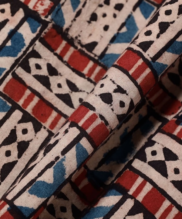 Open Collar Block Print (3)