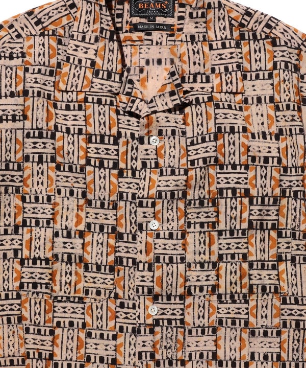 Open Collar Block Print (3)