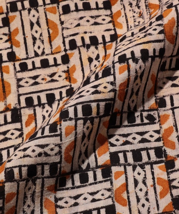 Open Collar Block Print (3)