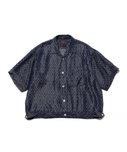 Cabana-SHT Cupro Zigzag Pattern