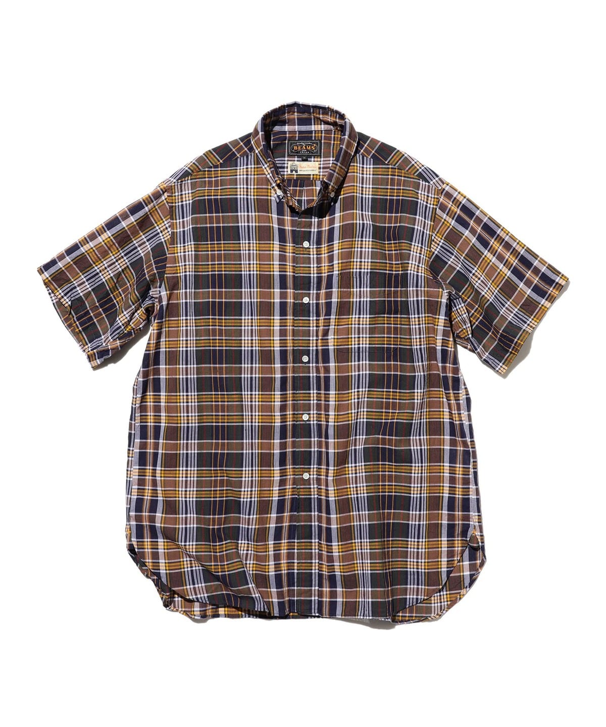 BEAMS PLUS（ビームス プラス）B.D. Classic-fit Madras（シャツ