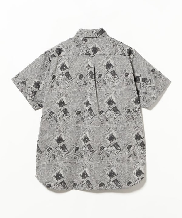 BEAMS PLUS（ビームス プラス）B.D. Pullover Classic-fit Newspaper
