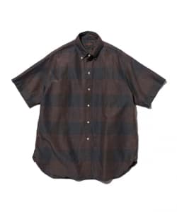 B.D. Classic-fit COTTON Linen Cord Check