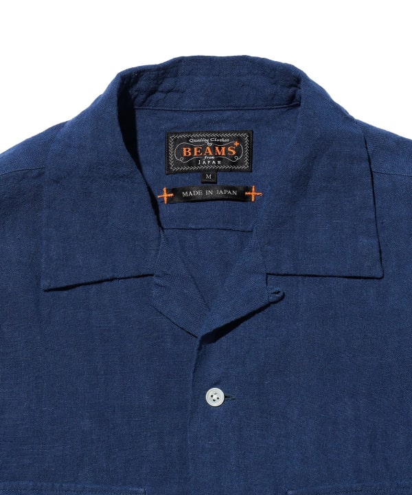 Open Collar 1/40 Linen