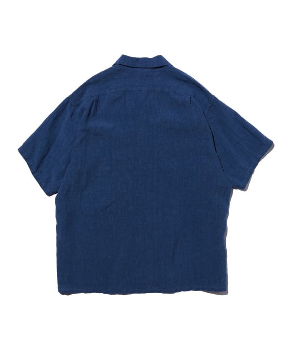 BEAMS PLUS（ビームス プラス）Open Collar 1/40 Linen（シャツ