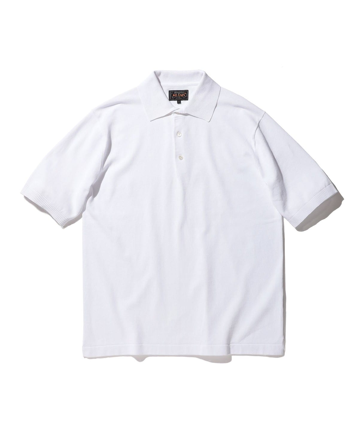 正規代理店経由 ビームスゴルフ ポロシャツ XL 白 ペイズリー柄 半袖