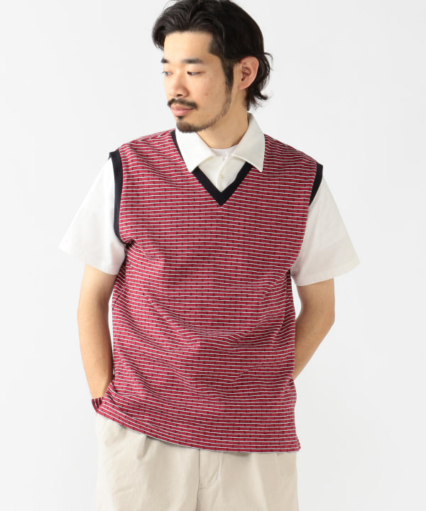 BEAMS PLUS BEAMS PLUS [Outlet] BEAMS PLUS / Fake layer polo shirt