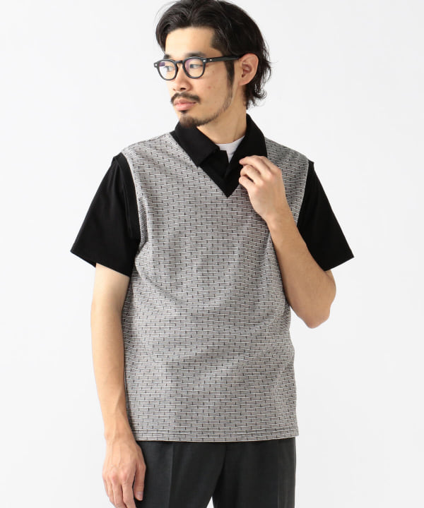 BEAMS PLUS BEAMS PLUS [Outlet] BEAMS PLUS / Fake layer polo shirt