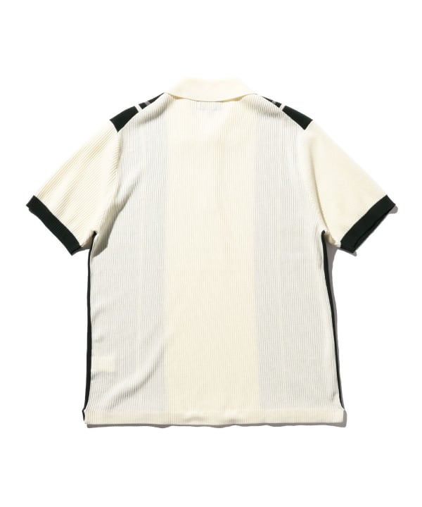 BEAMS PLUS (BEAMS PLUS) [Time Sale] Knit Polo Stripe (Shirts