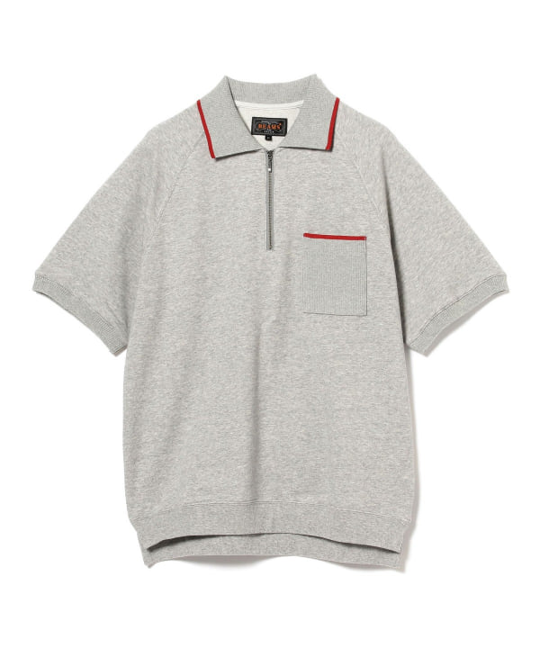 BEAMS PLUS (BEAMS PLUS) BEAMS PLUS / Half Zip Polo Light Fleece 