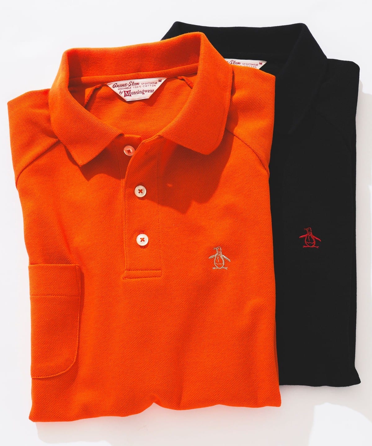 Munsingwear マンシングウェア / Solid Poloshirt シャツ・ブラウス MEN ORANGE XL Munsingwear マンシングウェア / Solid Poloshirt シャツ・ブラウス MEN ORANGE XL