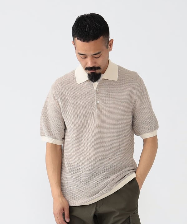 BEAMS PLUS Knit Polo 