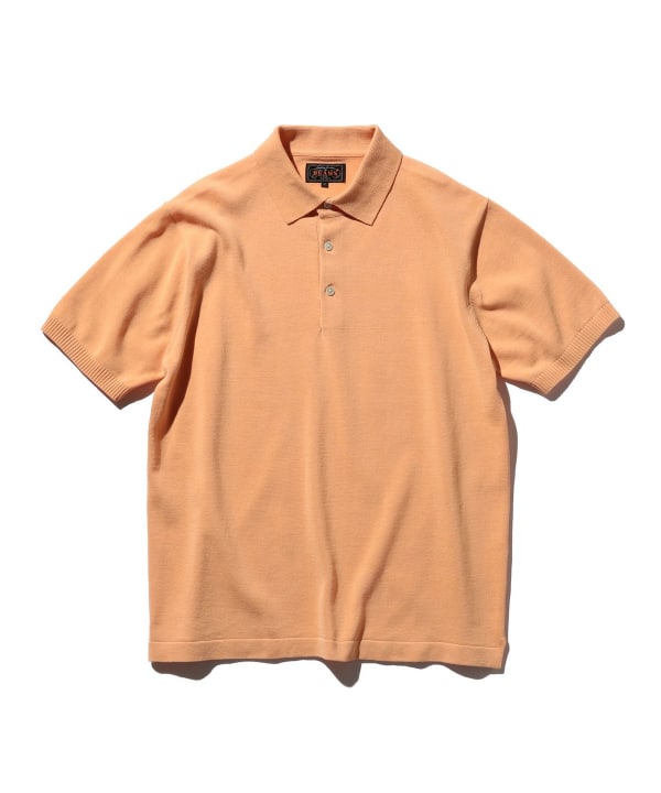 BEAMS PLUS（ビームス プラス）Knit Polo 12G（シャツ・ブラウス