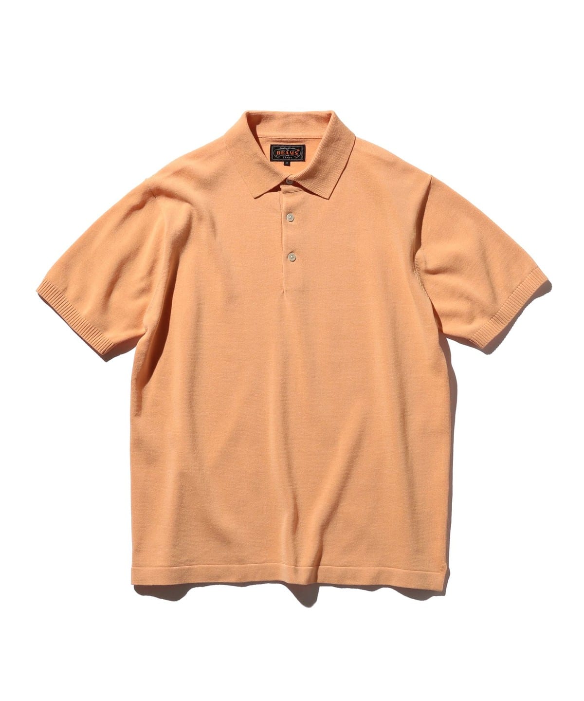 Knit Polo 12G シャツ・ブラウス MEN ORANGE L Knit Polo 12G シャツ・ブラウス MEN ORANGE L