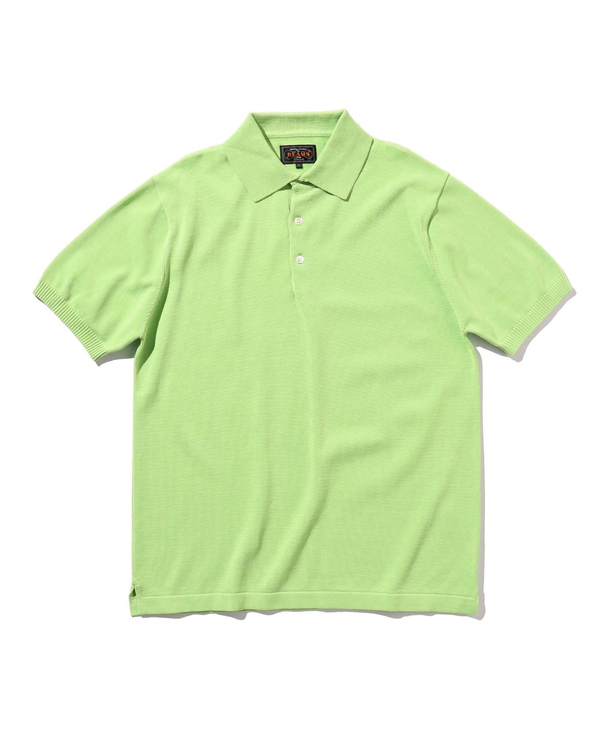 Knit Polo 12G シャツ・ブラウス MEN Lt. GREEN L Knit Polo 12G シャツ・ブラウス MEN Lt. GREEN L