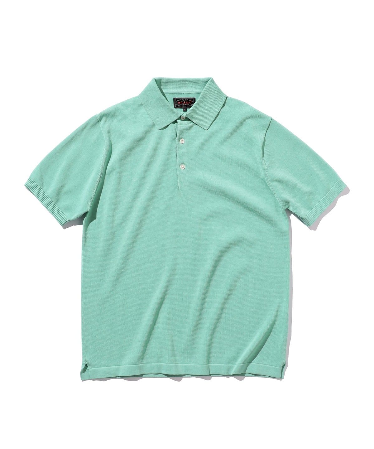 Knit Polo 12G シャツ・ブラウス MEN TURQUOISE XL Knit Polo 12G シャツ・ブラウス MEN TURQUOISE XL