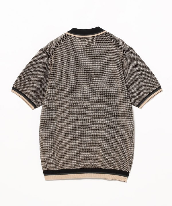 BEAMS PLUS（ビームス プラス）Zip Knit Polo Solid（シャツ
