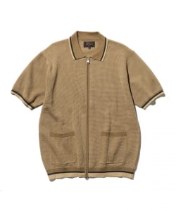 Zip Knit Polo Solid