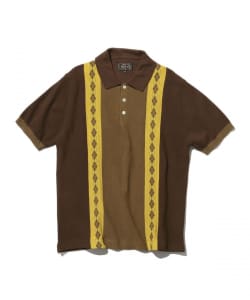 Knit Polo Stripe Argyle