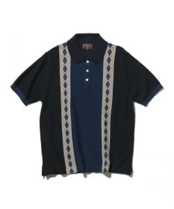 Knit Polo Stripe Argyle