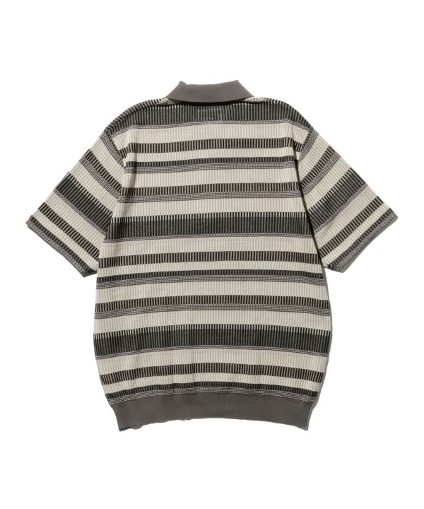 BEAMS PLUS(ビームス プラス)Half Zip Knit Polo(シャツ BEAMS PLUS(ビームス プラス)Half Zip Knit Polo(シャツ