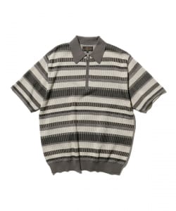Half Zip Knit Polo