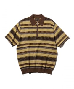 Half Zip Knit Polo