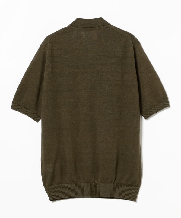 BEAMS PLUS（ビームス プラス）Knit Polo Hemp（シャツ