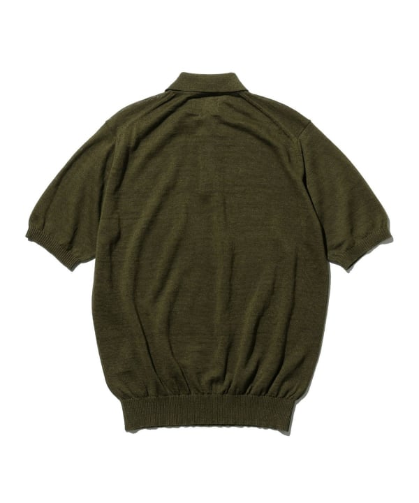 BEAMS PLUS（ビームス プラス）Knit Polo Hemp（シャツ