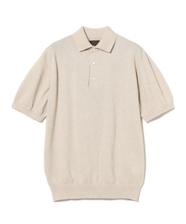 BEAMS PLUS（ビームス プラス）Knit Polo Boucle（シャツ