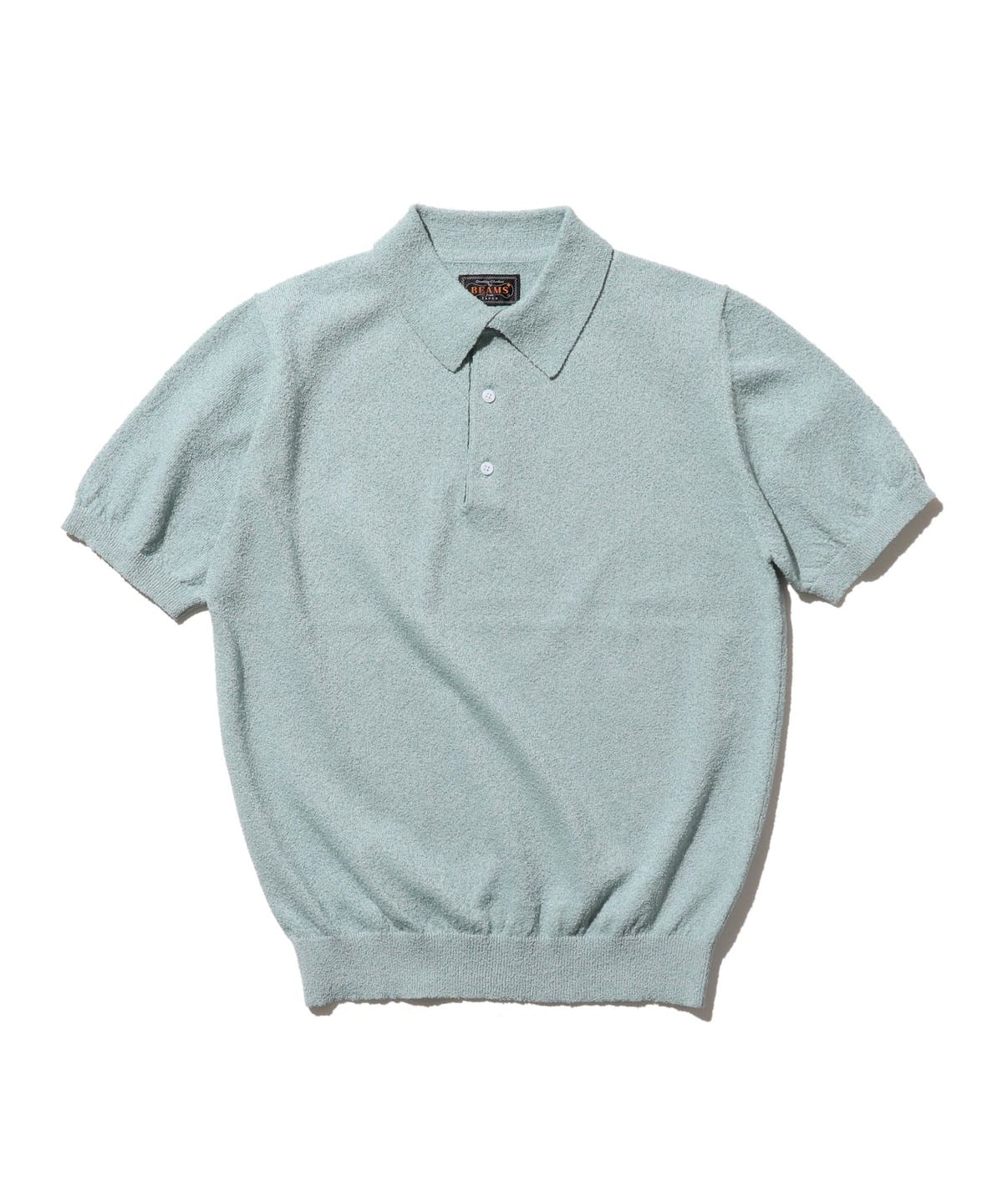 Knit Polo Boucle シャツ・ブラウス MEN SAX XL Knit Polo Boucle シャツ・ブラウス MEN SAX XL
