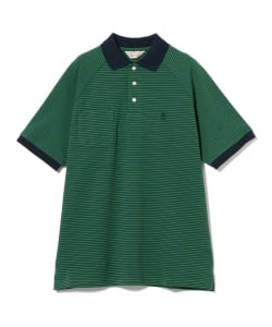 【別注】Munsingwear / Golf Polo Shirt Horizontal Stripe