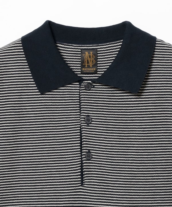 BEAMS PLUS（ビームス プラス）【別注】BATONER / Knit Polo