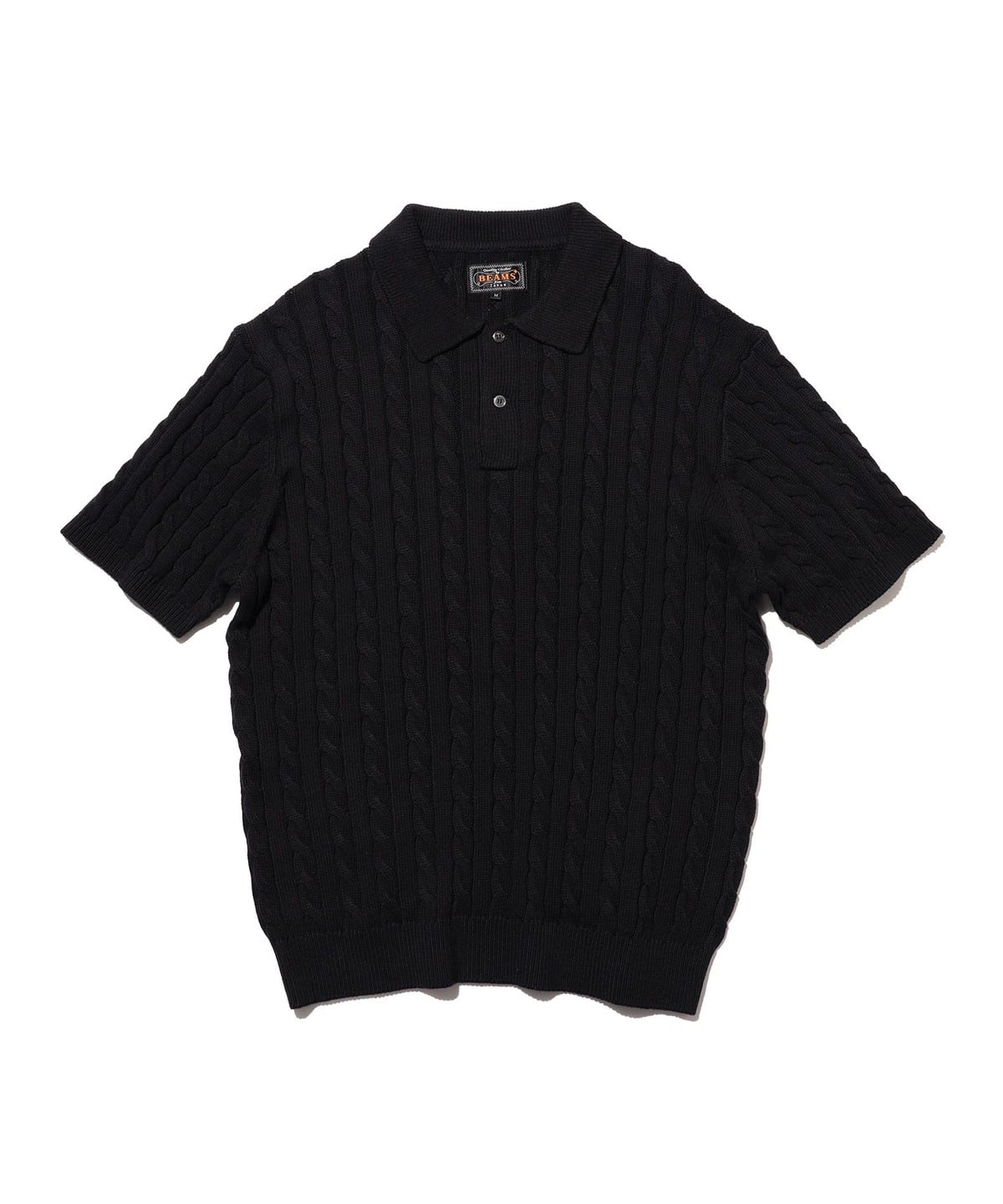 BEAMS PLUS（ビームス プラス）Knit Polo Cable（シャツ・ブラウス