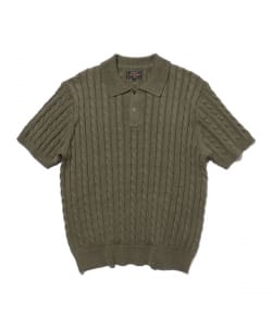 Knit Polo Cable