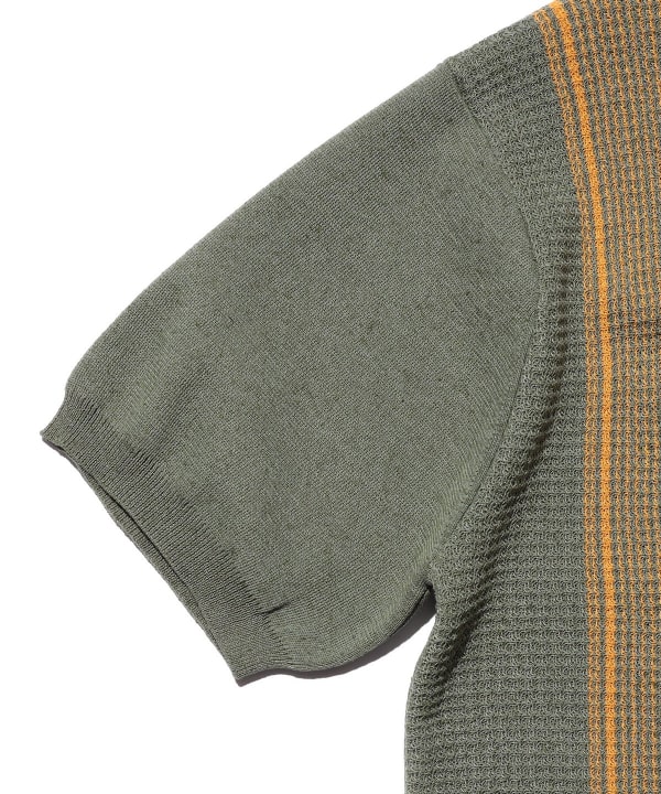 【再降價8/6】 Zip Knit Polo Stripe