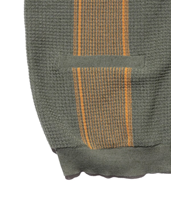 【再降價8/6】 Zip Knit Polo Stripe