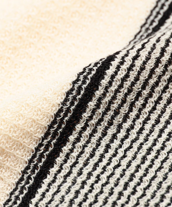 【再降價8/6】 Zip Knit Polo Stripe