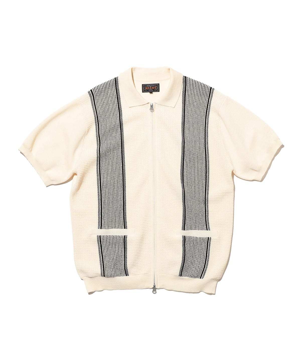 トップス polo shirt / BEAMS BEAMS PLUS - Knit Polo Shirt in Black – gravitypope
